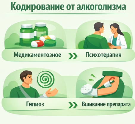 кодирование от алкоголизма в Сосногорске Санати